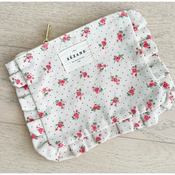 Sezane Handbags - Sezane NWOT Cosmetic Makeup Pouch Bag